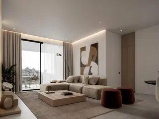 Новая резиденция с бассейном и тренажерным залом недалеко от пляжа, Арадипу, Кипр