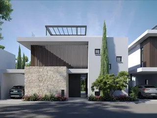 Новый комплекс вилл с бассейнами в 850 метрах от пляжа, Айя-Напа, Кипр