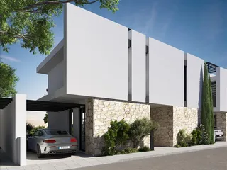 Новый комплекс вилл с бассейнами в 850 метрах от пляжа, Айя-Напа, Кипр