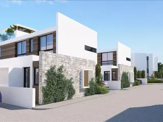 Новый комплекс вилл с садами на крыше в 500 метрах от пляжа, Пернера, Кипр