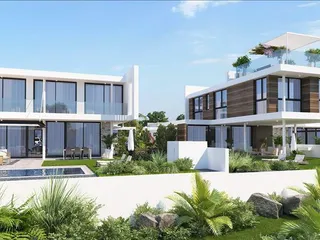 Новый комплекс вилл с садами на крыше в 500 метрах от пляжа, Пернера, Кипр