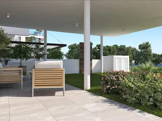 Новый комплекс вилл с садами на крыше в 500 метрах от пляжа, Пернера, Кипр