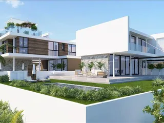 Новый комплекс вилл с садами на крыше в 500 метрах от пляжа, Пернера, Кипр