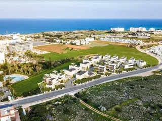 Новый комплекс вилл с садами на крыше в 500 метрах от пляжа, Пернера, Кипр