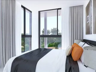 Новый комплекс вилл с садами на крыше в 500 метрах от пляжа, Пернера, Кипр