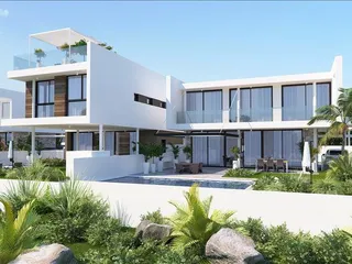 Новый комплекс вилл с садами на крыше в 500 метрах от пляжа, Пернера, Кипр