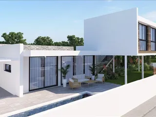 Новый комплекс вилл с садами на крыше в 500 метрах от пляжа, Пернера, Кипр