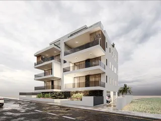 Новая резиденция с садом на крыше рядом с морем и центром Ларнаки, Ливадия, Кипр