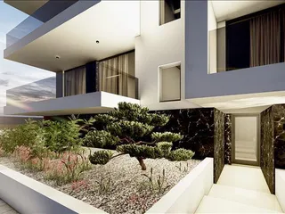 Новая резиденция с садом на крыше рядом с морем и центром Ларнаки, Ливадия, Кипр