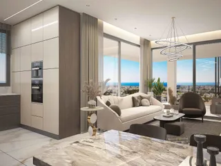 Новая резиденция рядом с университетом, пляжем и центром Пафоса, Кипр