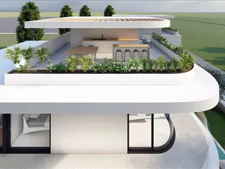 Комплекс вилл с бассейнами недалеко от пляжа, Асоматос, Кипр