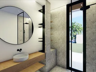 Комплекс вилл с бассейнами недалеко от пляжа, Асоматос, Кипр