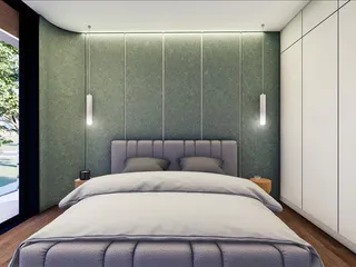 Комплекс вилл с бассейнами недалеко от пляжа, Асоматос, Кипр