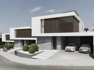 Новый жилой комплекс с бассейнами, садами и видами на море, Агиос Тихонас, Кипр