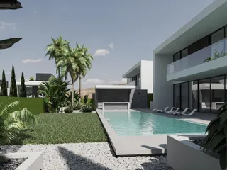 Новый жилой комплекс с бассейнами, садами и видами на море, Агиос Тихонас, Кипр