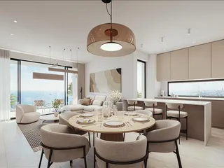 Новая резиденция с видом на море рядом с пляжем и историческим центром Лимасола, Неаполис, Кипр