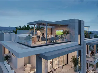 Новая резиденция с видом на море рядом с пляжем и историческим центром Лимасола, Неаполис, Кипр