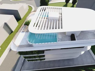 Новая резиденция с парковкой рядом с пляжем, Героскипу, Кипр