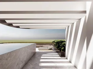 Новая резиденция с парковкой рядом с пляжем, Героскипу, Кипр