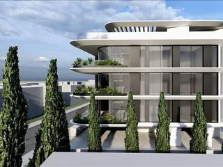 Новая резиденция с парковкой рядом с пляжем, Героскипу, Кипр