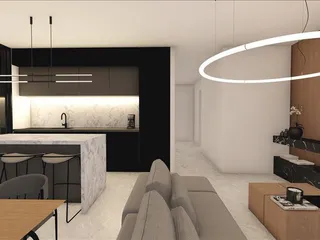 Новая резиденция с парковкой рядом с пляжем, Героскипу, Кипр