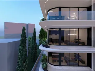 Новая резиденция с парковкой рядом с пляжем, Героскипу, Кипр