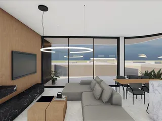 Новая резиденция с парковкой рядом с пляжем, Героскипу, Кипр