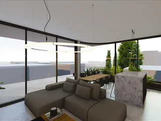 Новая резиденция с парковкой рядом с пляжем, Героскипу, Кипр