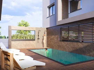 Новый комплекс современных апартаментов недалеко от центра Ларнаки, Кити, Кипр