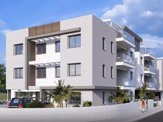 Новый комплекс современных апартаментов недалеко от центра Ларнаки, Кити, Кипр