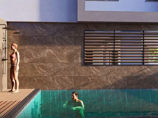 Новый комплекс современных апартаментов недалеко от центра Ларнаки, Кити, Кипр