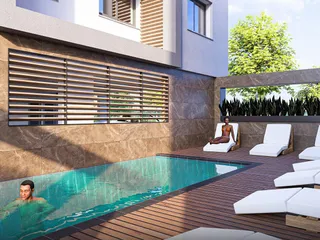 Новый комплекс современных апартаментов недалеко от центра Ларнаки, Кити, Кипр