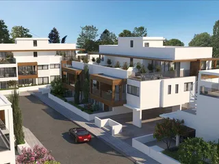 Закрытый жилой комплекс с бассейном и детской площадкой, Ларнака, Кипр