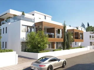 Закрытый жилой комплекс с бассейном и детской площадкой, Ларнака, Кипр