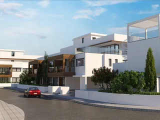 Закрытый жилой комплекс с бассейном и детской площадкой, Ларнака, Кипр