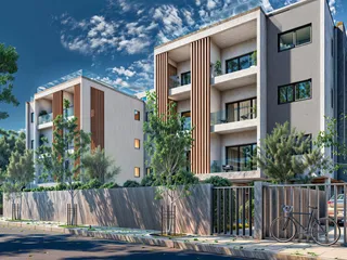 Новая закрытая резиденция с бассейном рядом с пляжем и историческом центром Пафоса, Героскипу, Кипр