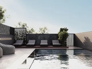 Новая резиденция с бассейном и тренажерным залом, Гермасойя, Кипр