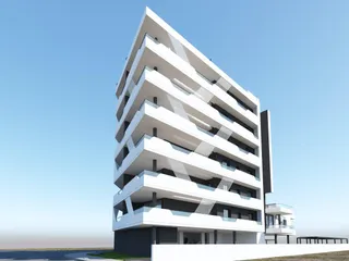 Новый жилой комплекс с паркингом и садами на крыше в Ларнаке, Кипр