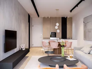 Новая резиденция с бассейном и тренажерным залом в 450 метрах от моря, Пафос, Кипр