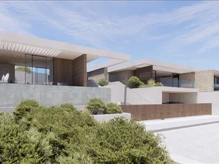 Новый комплекс вилл с бассейнами в престижном районе, Пафос, Кипр