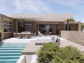 Новый комплекс вилл с бассейнами в престижном районе, Пафос, Кипр