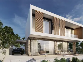 Новый комплекс вилл с бассейнами и панорамными видами, Героскипу, Кипр