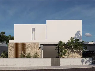 Новый комплекс вилл с бассейнами и панорамными видами, Героскипу, Кипр