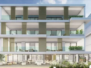 Новая резиденция с бассейнами, рестораном и коворкингом в туристическом районе Пафоса, Кипр