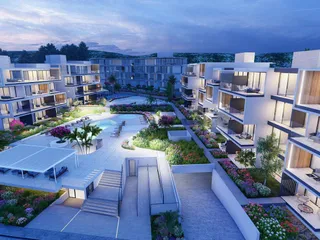 Новый комплекс вилл с бассейнами и видом на море, Агиос Афанасиос, Кипр