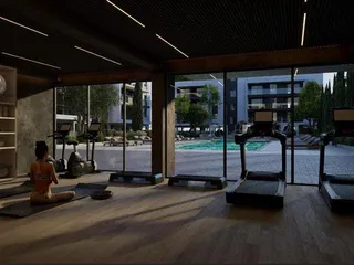 Новая резиденция с бассейнами, коворкингом и детскими площадками рядом с полем для гольфа, Лимасол, Кипр