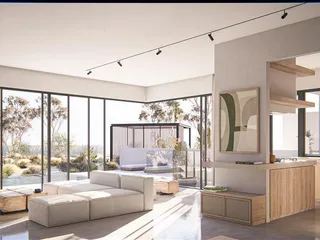 Новый жилой комплекс с прямым выходом на пляж, бассейном и садами, Протарас, Кипр