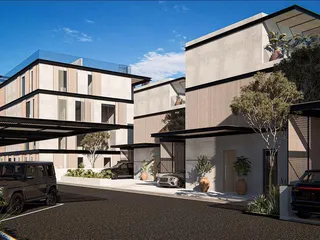 Виллы с бассейнами в новом жилом комплексе с прямым выходом на пляж, Протарас, Кипр