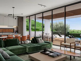 Комплекс вилл с садами на крыше и живописными видами, Гермасогейя, Кипр