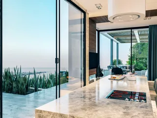 Вилла с бассейном и панорамными видами, Гермасогейя, Кипр